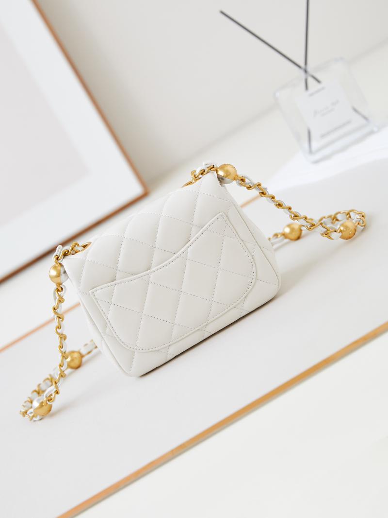 Chanel Mini Flap Bag AS4946 White