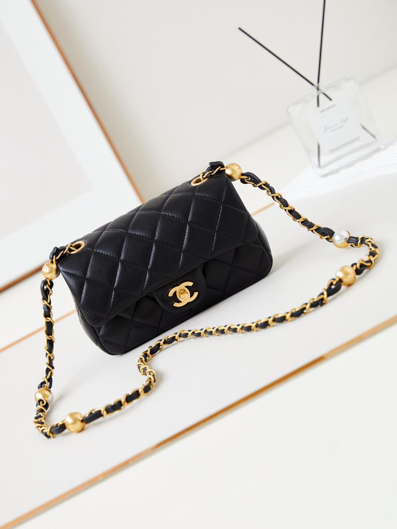 Chanel Mini Flap Bag AS4947 Black