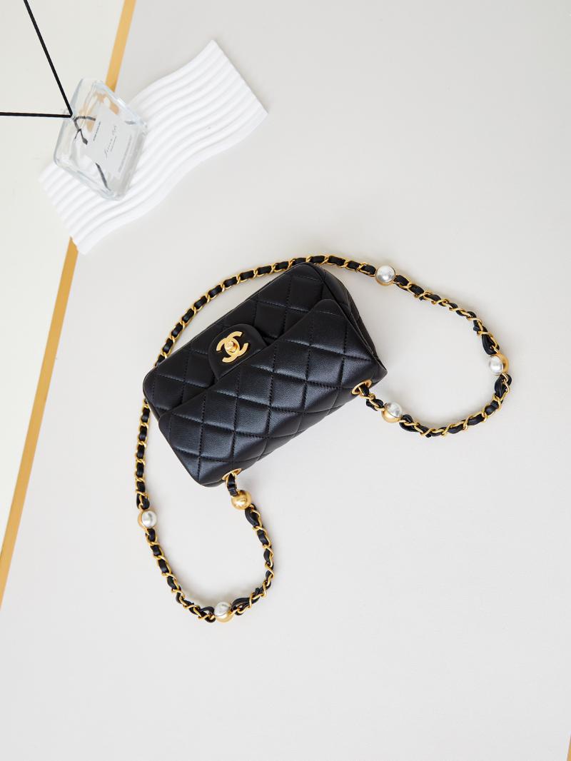 Chanel Mini Flap Bag AS4947 Black