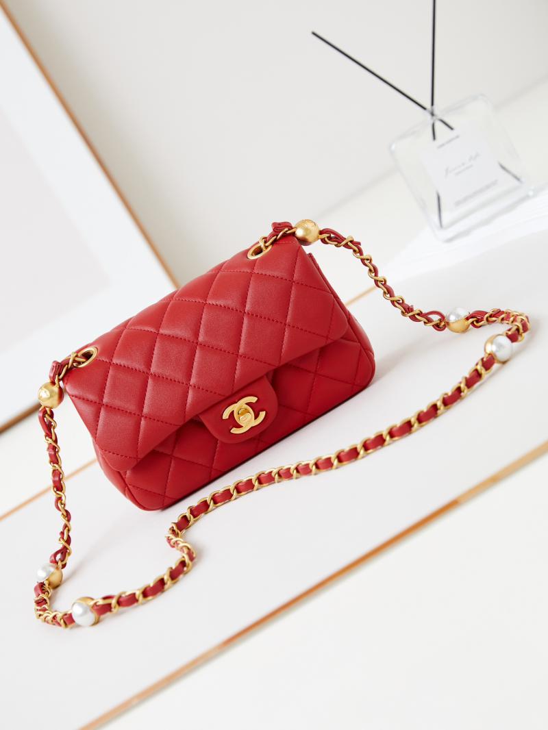 Chanel Mini Flap Bag AS4947 Red