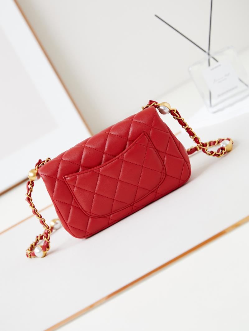 Chanel Mini Flap Bag AS4947 Red