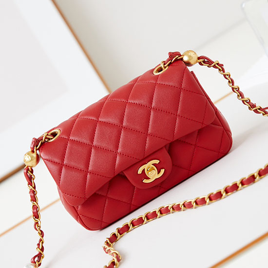 Chanel Mini Flap Bag AS4947 Red