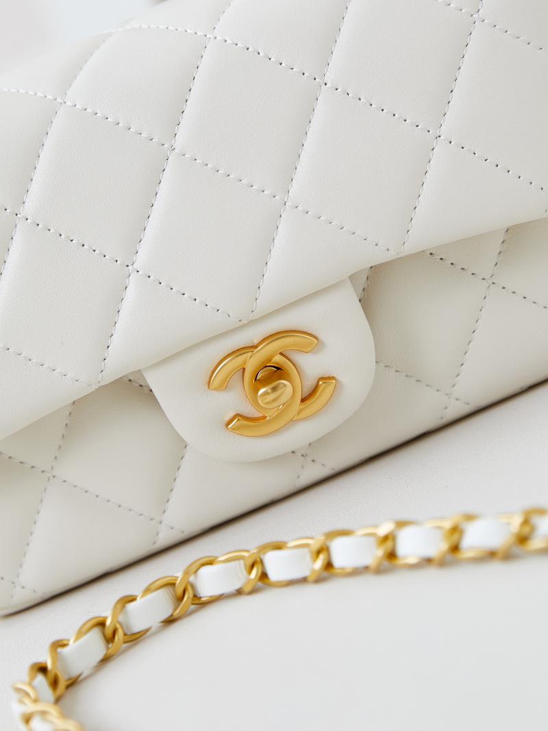 Chanel Mini Flap Bag AS4947 White