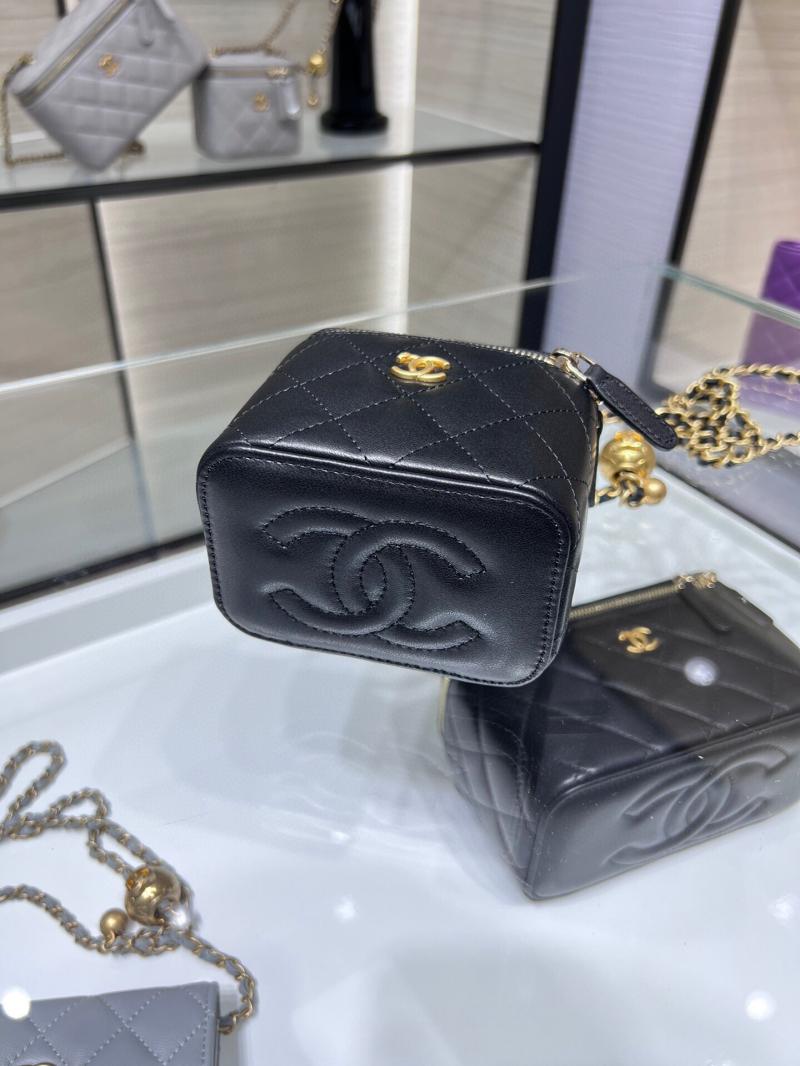 Chanel Mini Vanity Case AP1147 Black