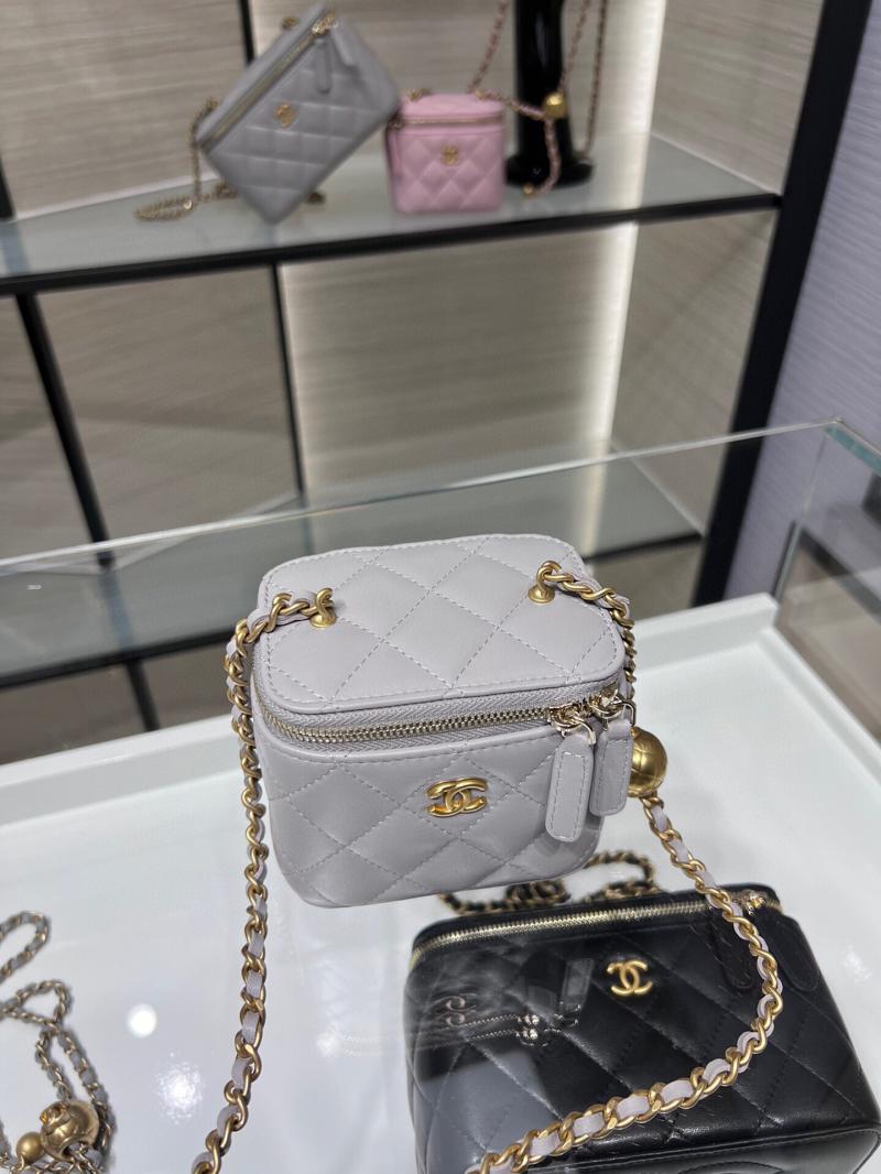 Chanel Mini Vanity Case AP1147 Grey