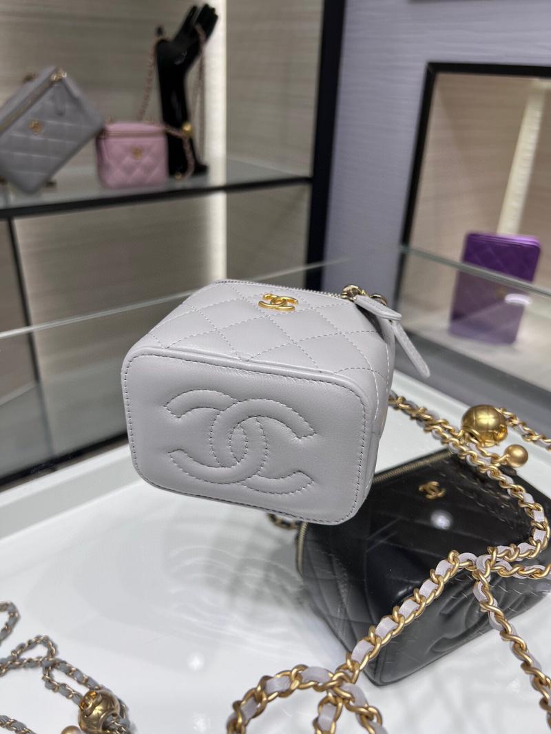 Chanel Mini Vanity Case AP1147 Grey