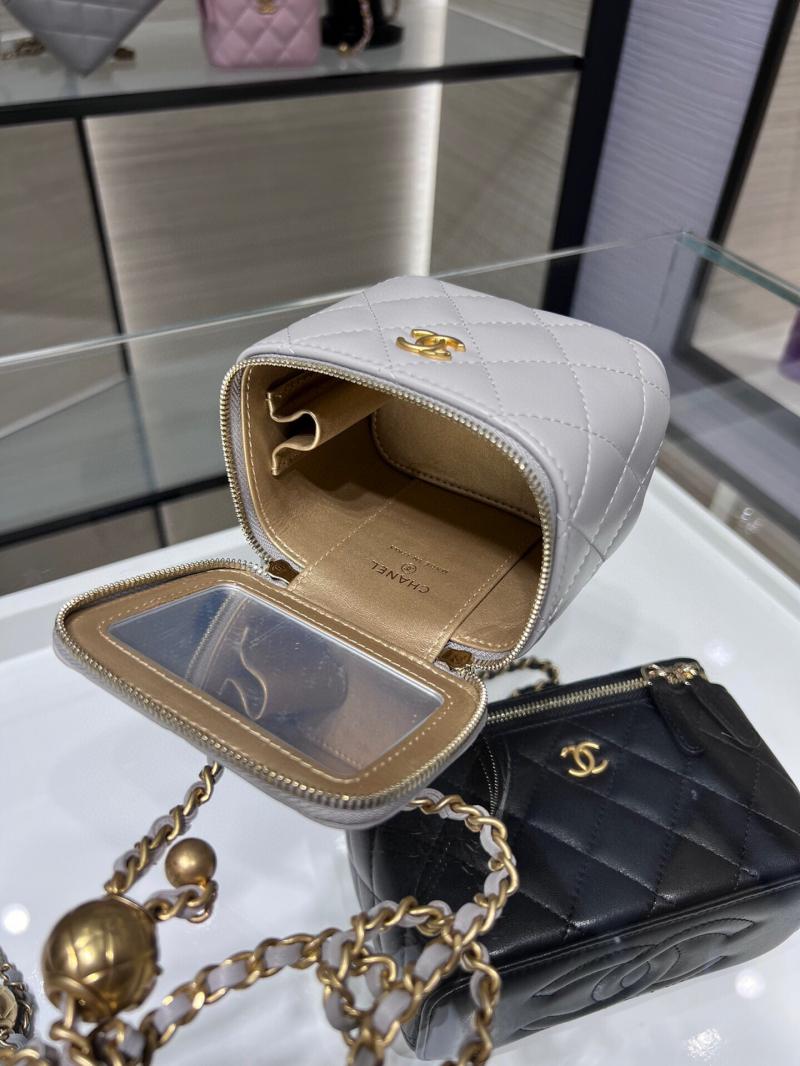 Chanel Mini Vanity Case AP1147 Grey