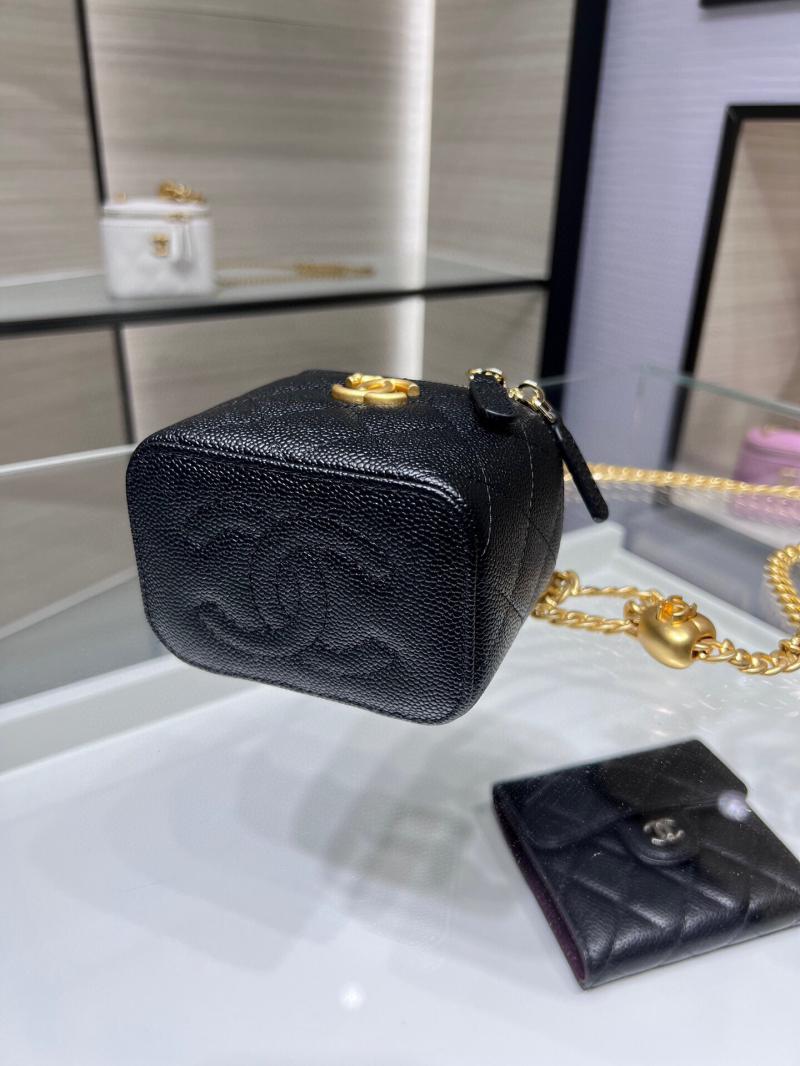 Chanel Mini Vanity Case AP3203 Black