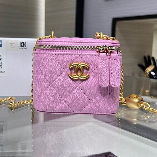 Chanel Mini Vanity Case AP3203 Pink