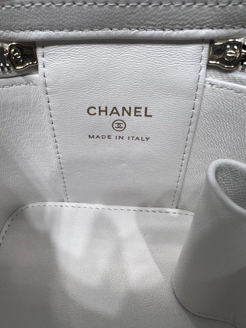 Chanel Mini Vanity With Chain AP2198 White