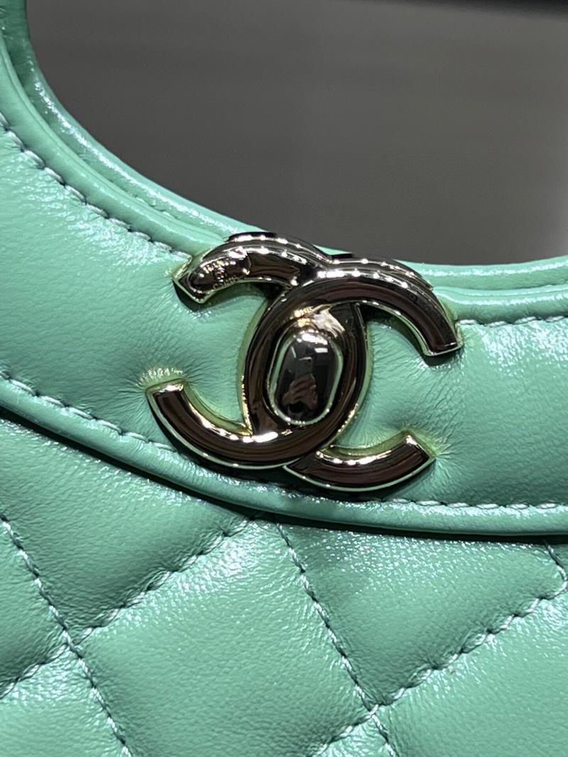 Chanel Shiny Lambskin 31 Mini Shopping Bag AS4133 Green