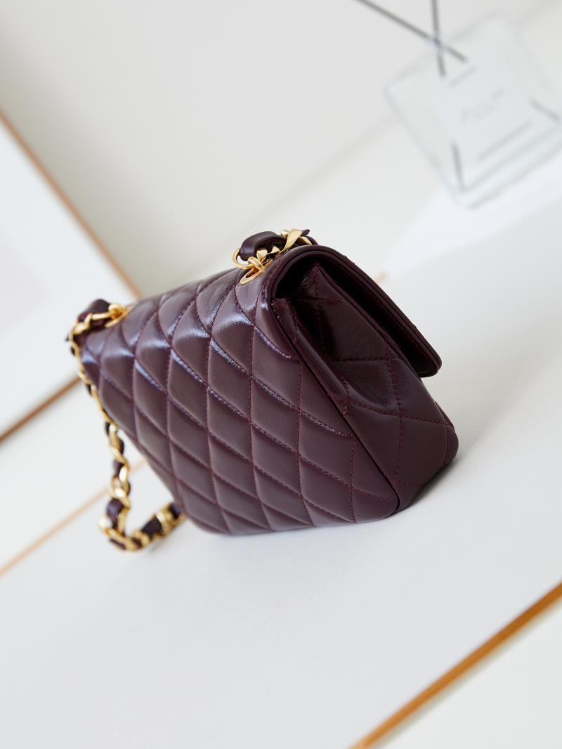 Chanel Shoulder Bag AS5123 Burgundy