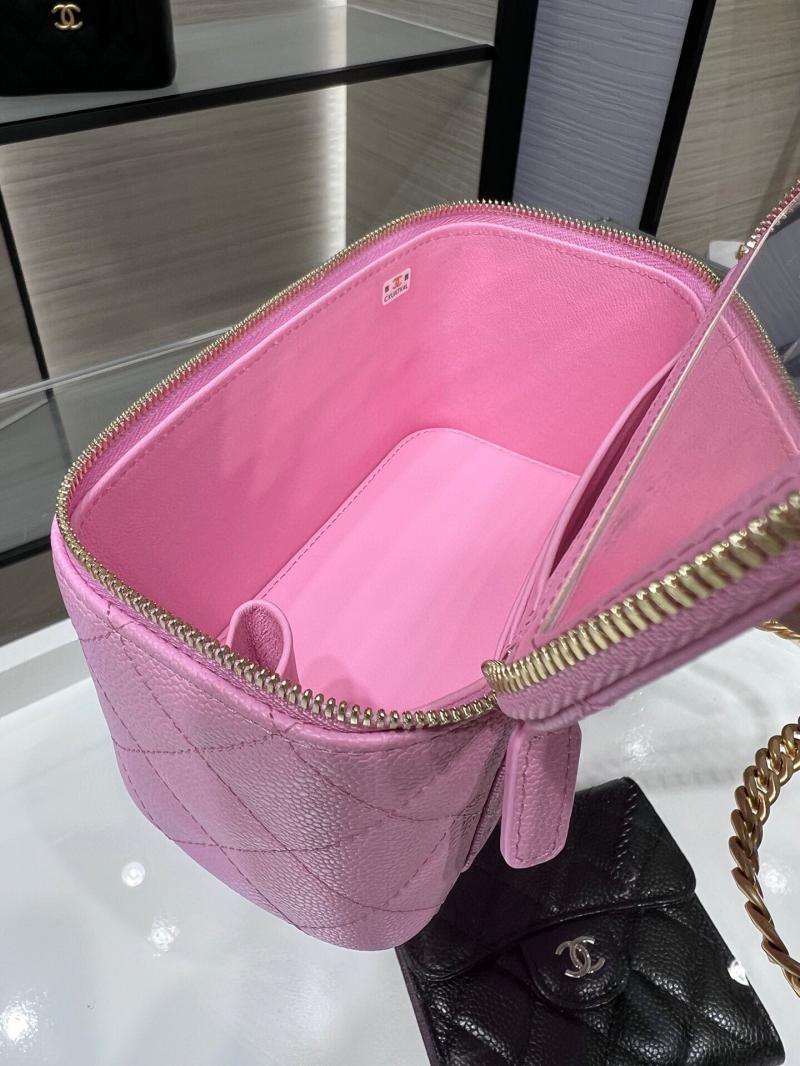 Chanel Vanity Case With Chain AP3204 Pink