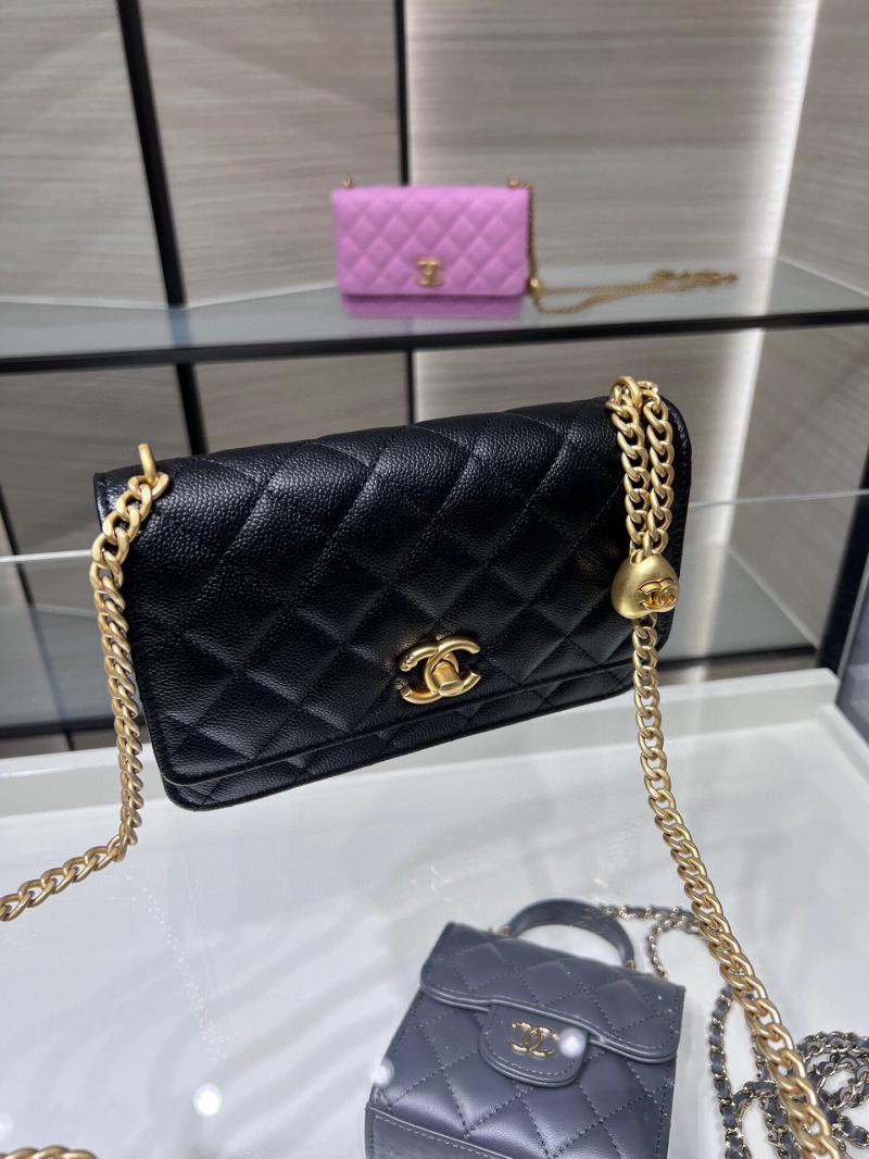 Chanel Woc Chain Wallet AP3201 Black