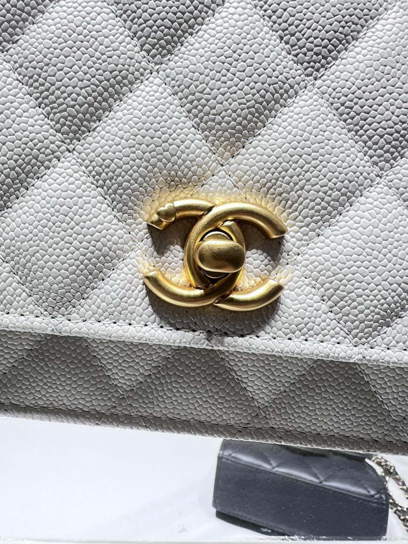 Chanel Woc Chain Wallet AP3201 White