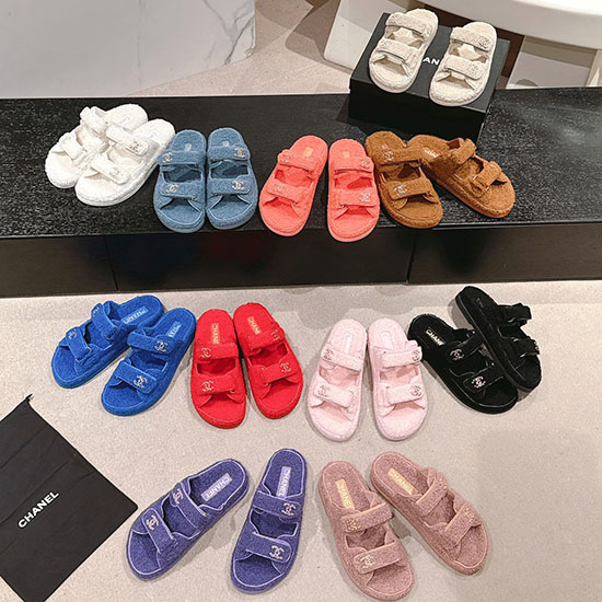 Chanel Wool Dad Sandals SCS90503