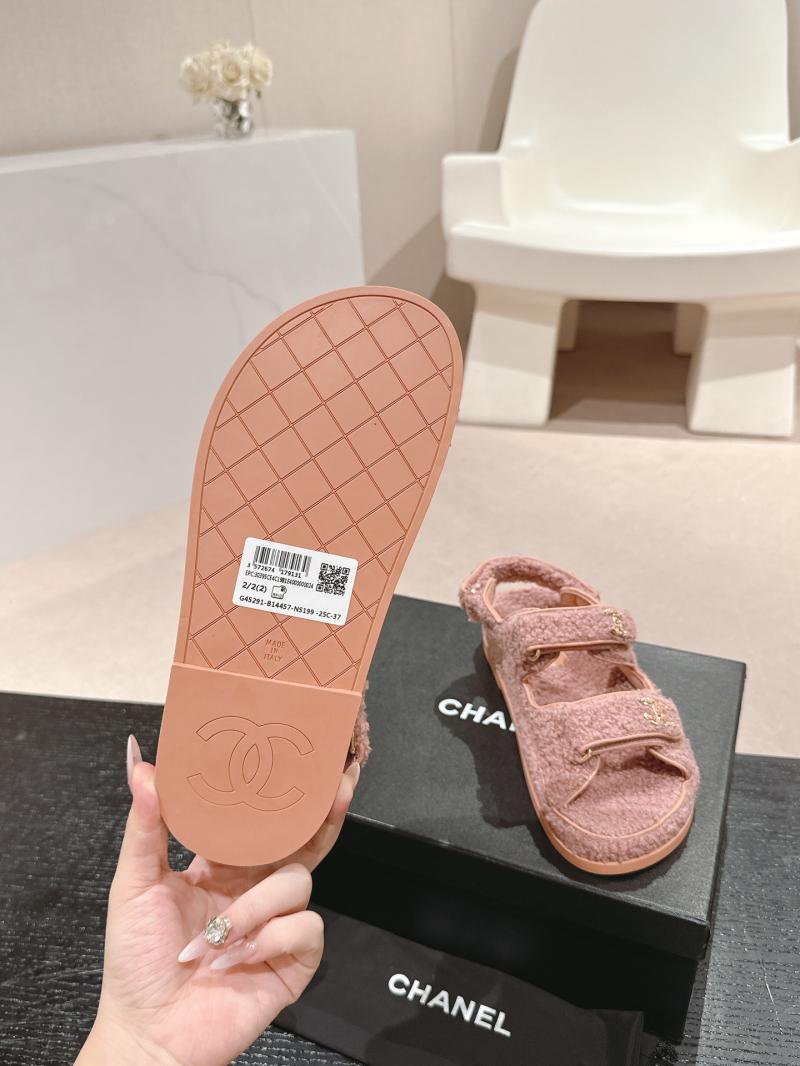 Chanel Wool Dad Sandals SCS90504