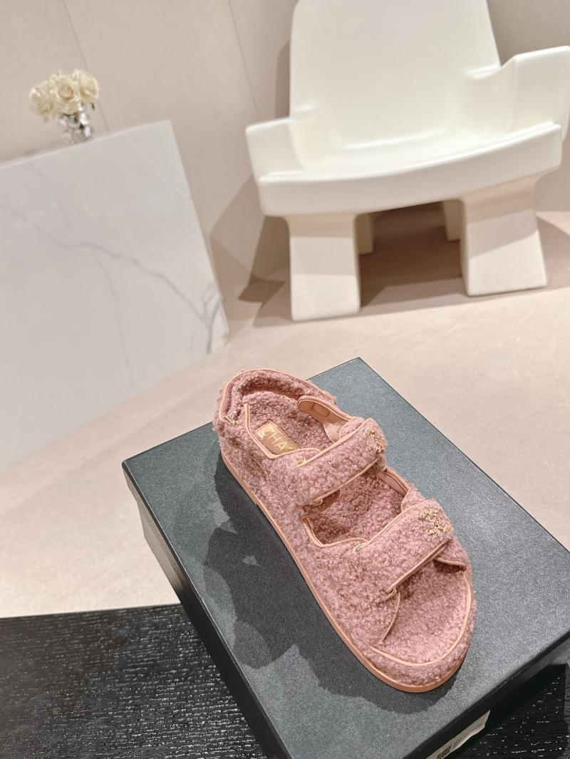 Chanel Wool Dad Sandals SCS90504