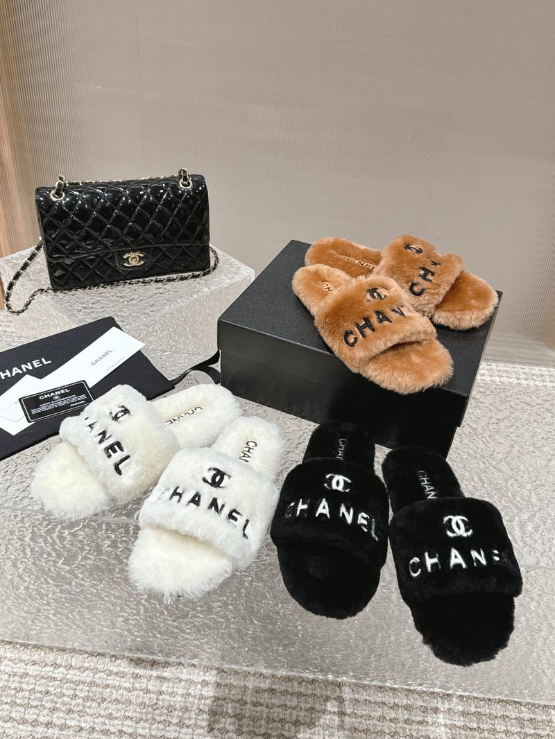 Chanel Wool Slippers SCS90502