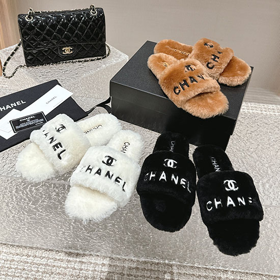 Chanel Wool Slippers SCS90502