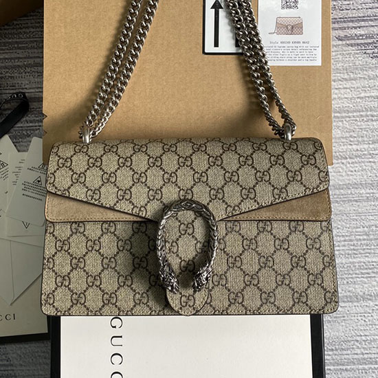 Gucci Dionysus Small Shoulder Bag 400249 Beige