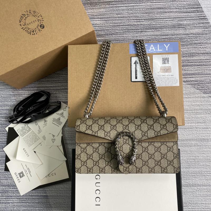 Gucci Dionysus Small Shoulder Bag 499623 Beige