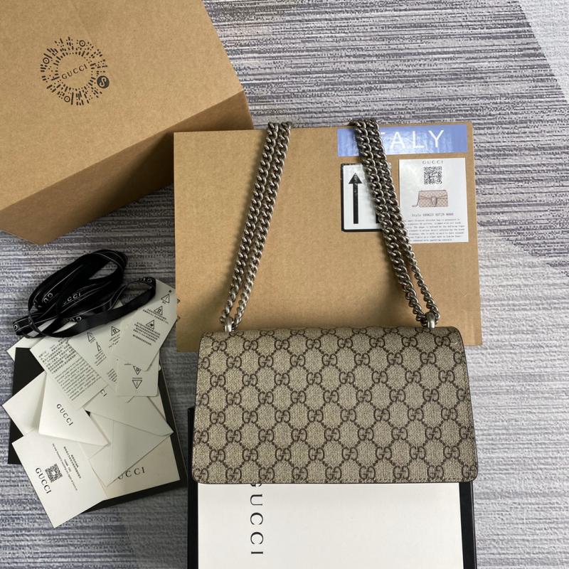 Gucci Dionysus Small Shoulder Bag 499623 Beige