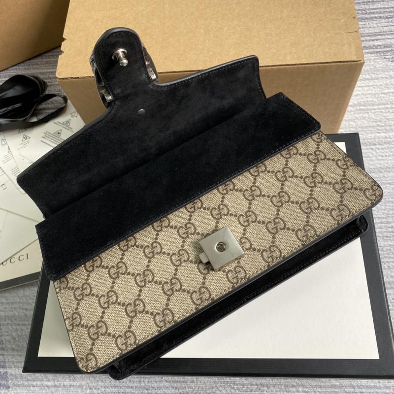 Gucci Dionysus Small Shoulder Bag 499623 Black