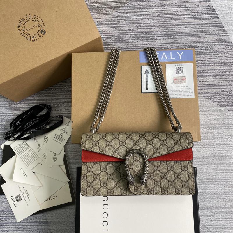 Gucci Dionysus Small Shoulder Bag 499623 Red