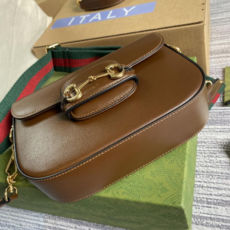 Gucci Horsebit 1955 Mini Bag 658574 Brown