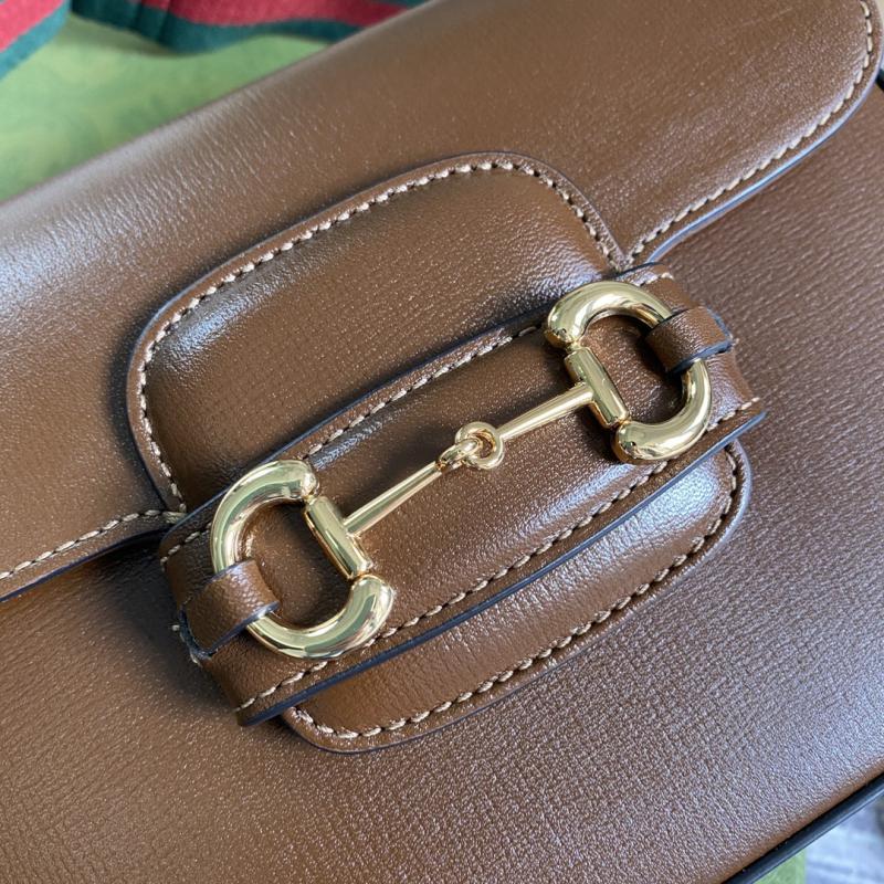 Gucci Horsebit 1955 Mini Bag 658574 Brown