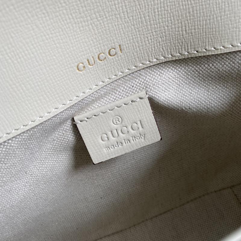 Gucci Horsebit 1955 Mini Bag 658574 White