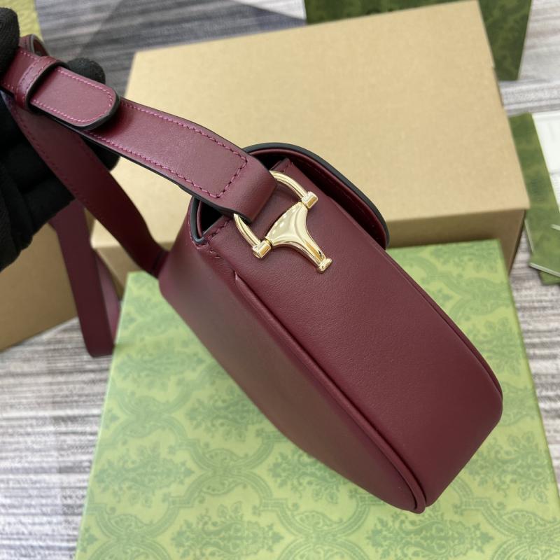 Gucci Horsebit 1955 Mini Shoulder Bag 815205 Burgundy