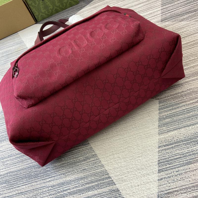 Gucci Large GG Tote Bag 802166 Burgundy