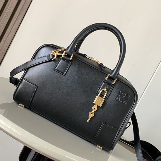 Loewe Amazona 23 Nappa Calfskin Bag LN9078 Black