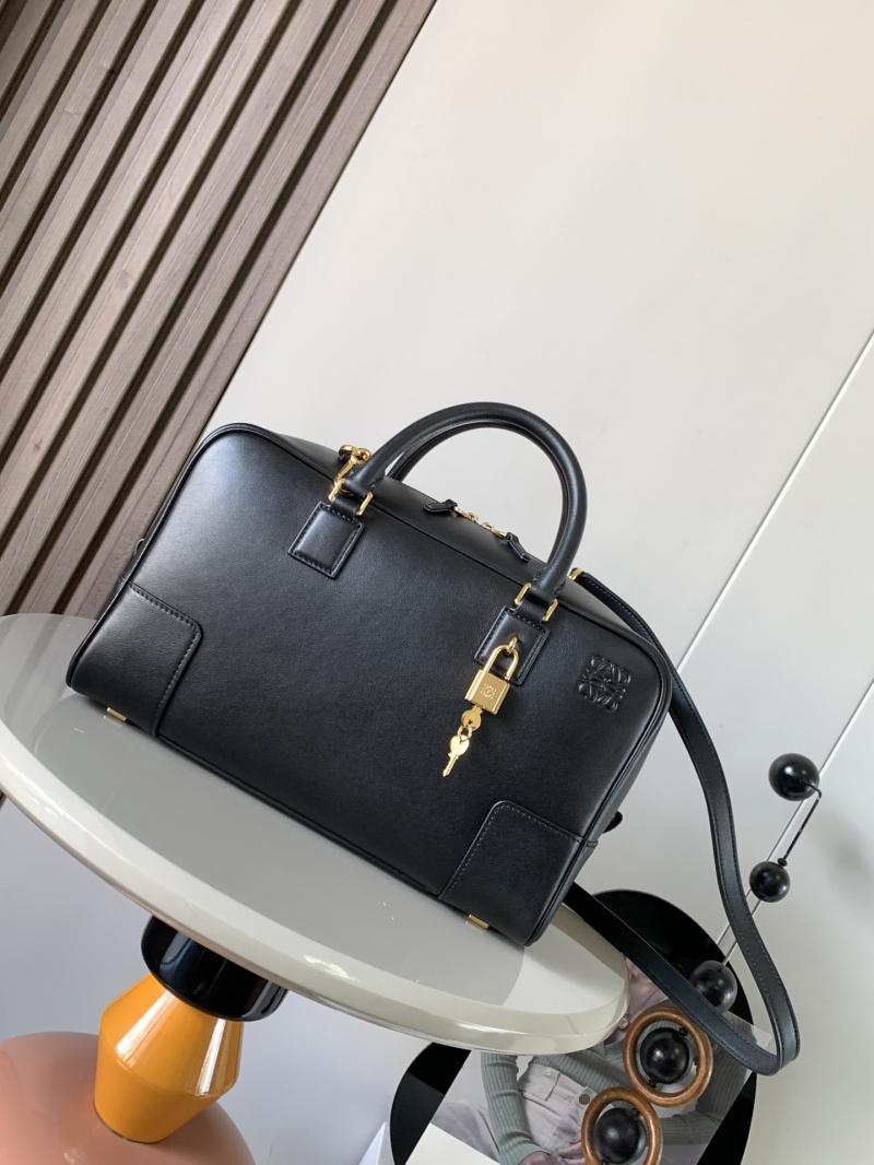 Loewe Amazona 28 Nappa Calfskin Bag L9080 Black