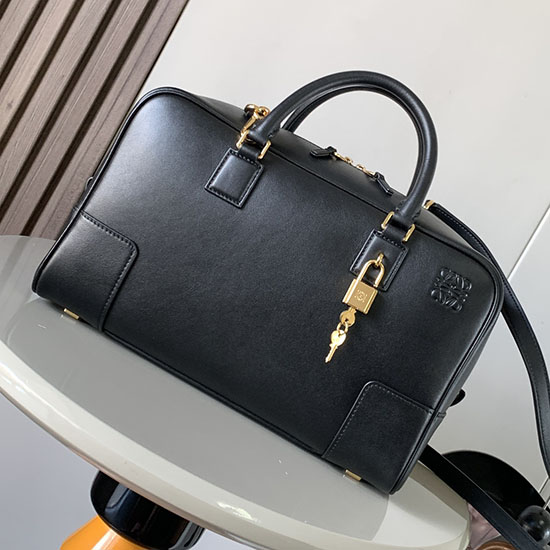 Loewe Amazona 28 Nappa Calfskin Bag L9080 Black