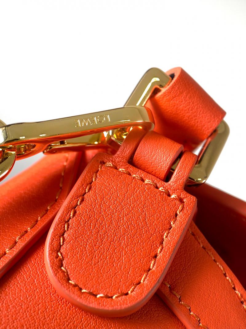 Loewe Classic Calfskin Mini Puzzle Bag Orange L062312