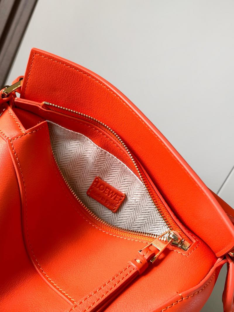 Loewe Classic Calfskin Mini Puzzle Bag Orange L062312