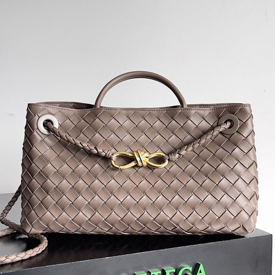 Bottega Veneta East-West Andiamo 754990 Khaki