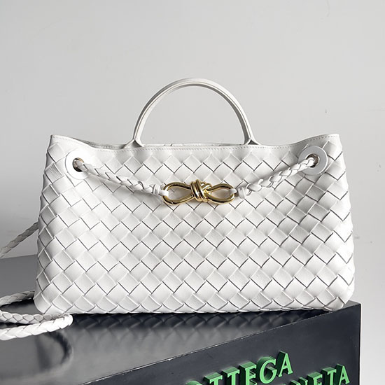 Bottega Veneta East-West Andiamo 754990 White