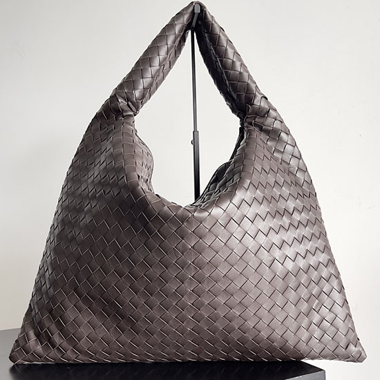 Bottega Veneta Large Hop 763970 Chocolate