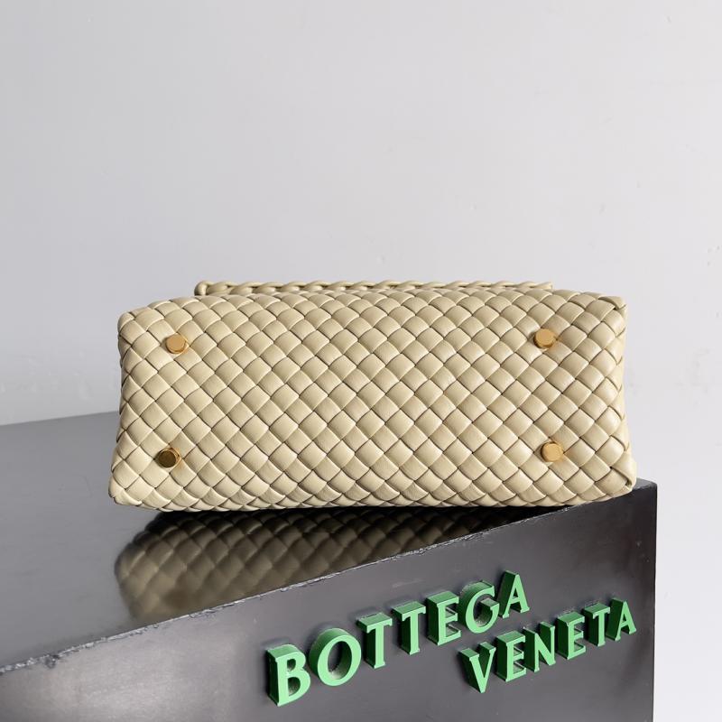 Bottega Veneta Patti Top Handle Bag 776783 Beige