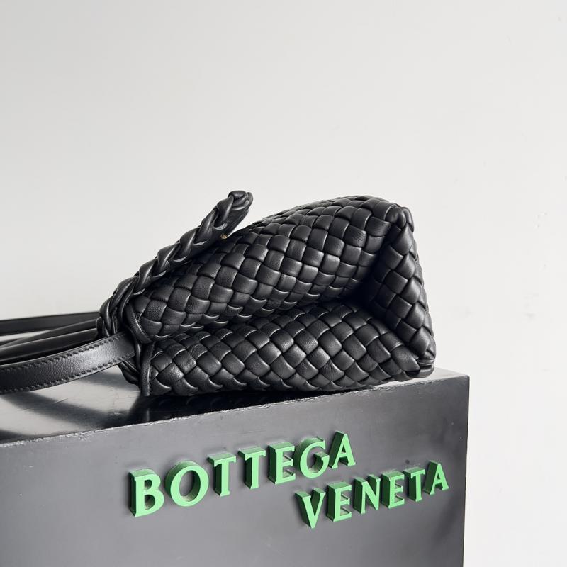 Bottega Veneta Patti Top Handle Bag 776783 Black