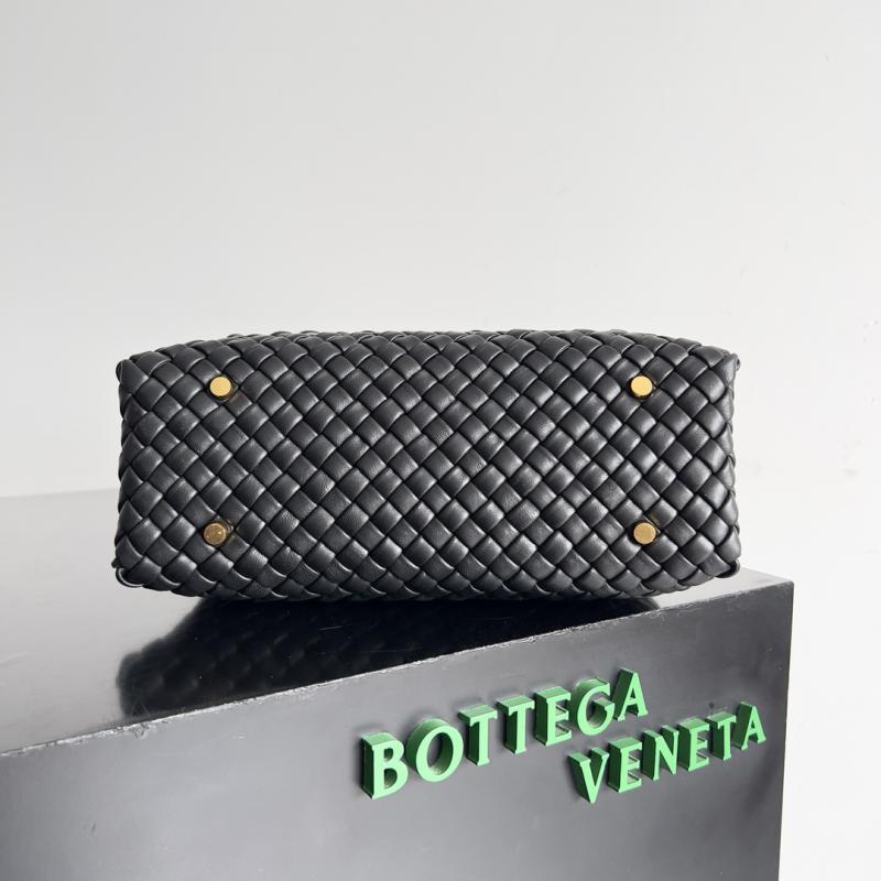 Bottega Veneta Patti Top Handle Bag 776783 Black