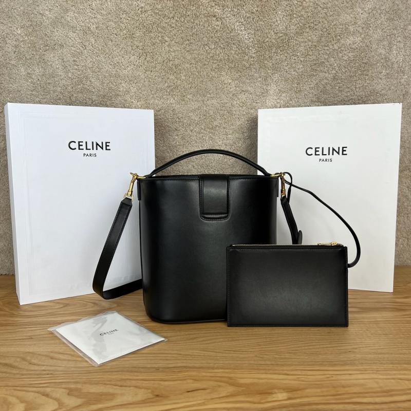 Celine Medium Smooth Calfskin Louise Bag Black 116613