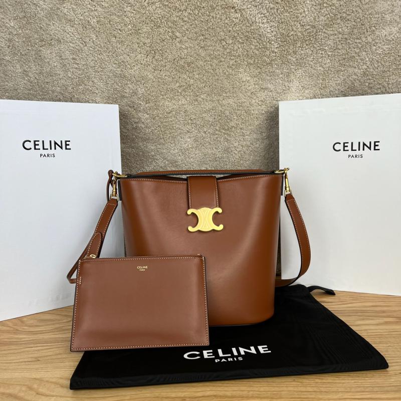 Celine Medium Smooth Calfskin Louise Bag Tan 116613