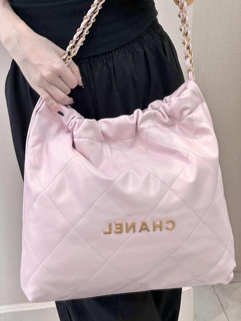 Chanel 22 Handbag AS3261 Pink