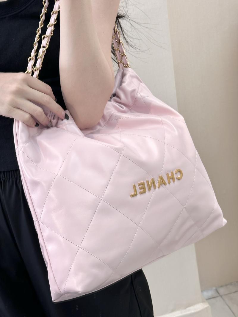 Chanel 22 Handbag AS3261 Pink