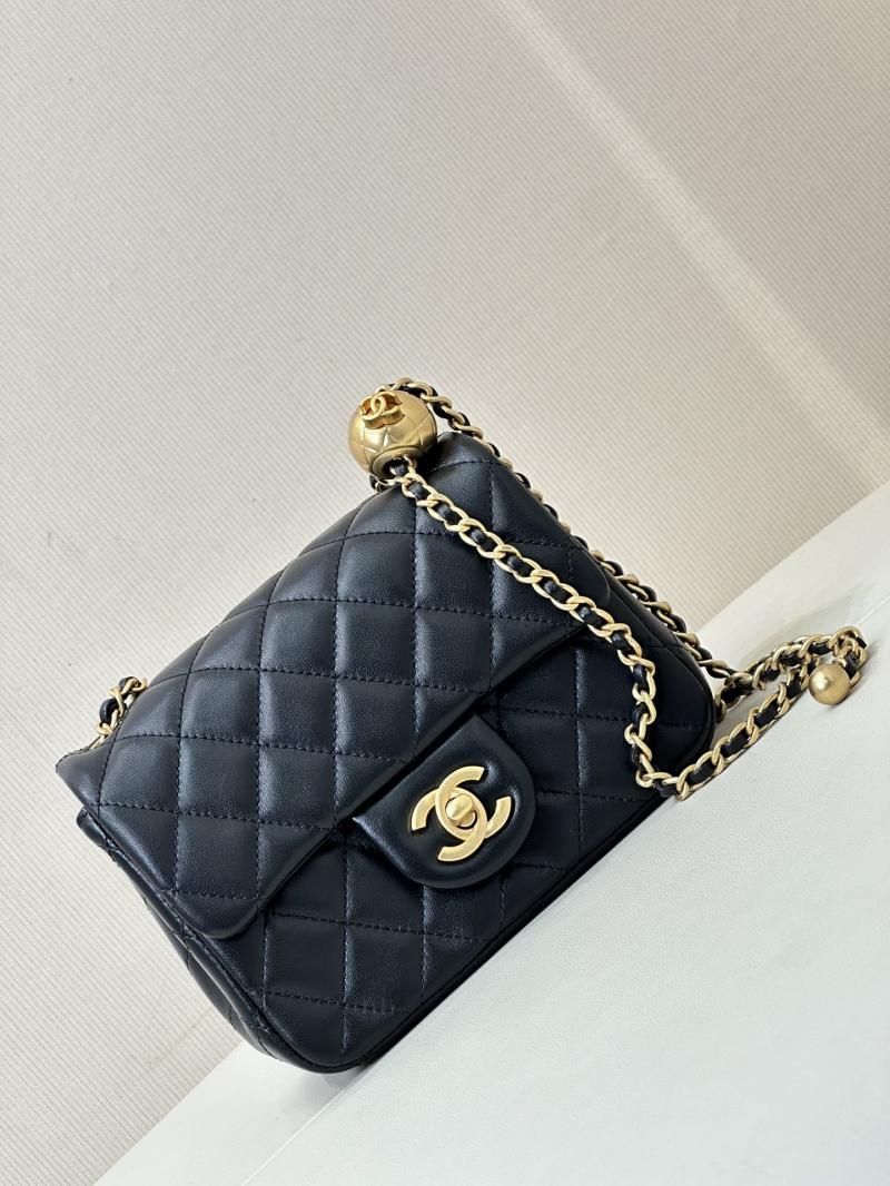 Chanel Lambskin Flap Bag AS1786 Black